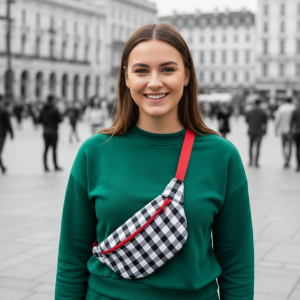 saszetka rękodzieło upcycling