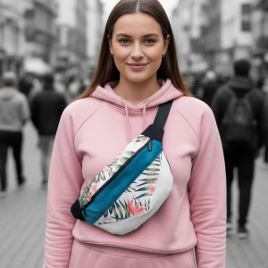 saszetka rękodzieło upcycling
