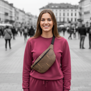 saszetka rękodzieło upcycling