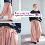 Spodnie balloon